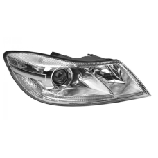 Фара передня для Skoda Octavia A5 FL “09-13 права, електрич., хром H1+H7 (без надпису Octavia) (FPS)